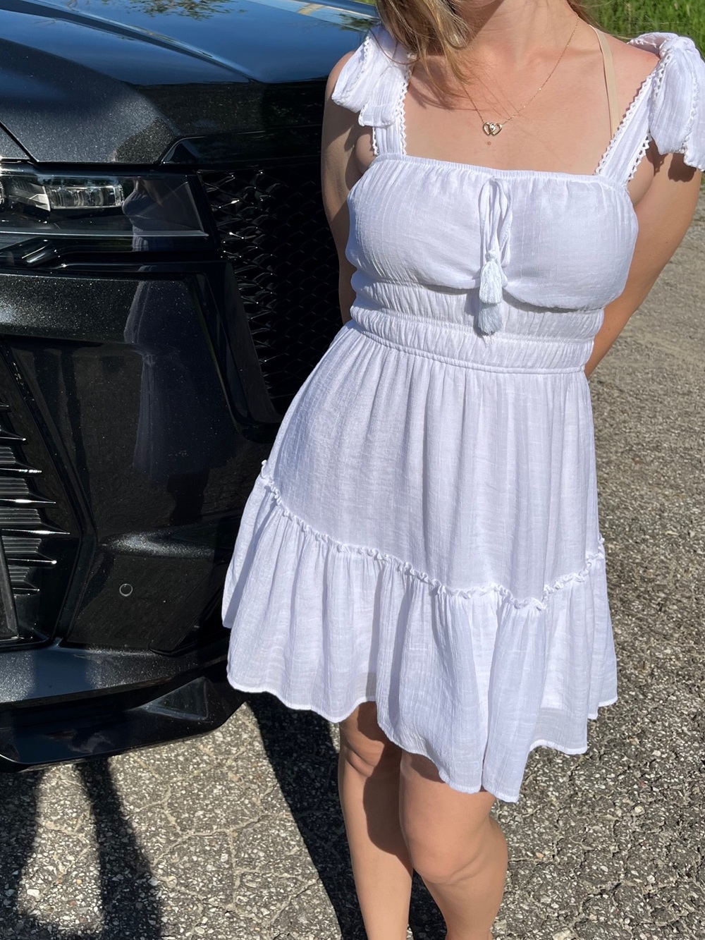 Francesca’s (Trixxi) white dress, small